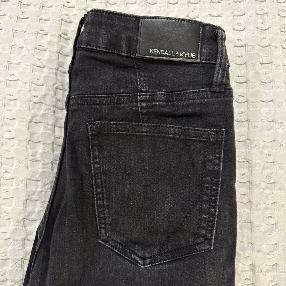 Kendall + Kylie Black Skinny Jeggings - The Kontour High Rise -  Size 7/28